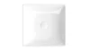 Sanovit DECENTE - PULTRA ültethető - Top Counter - porcelán mosdó -  - 40 x 40 cm