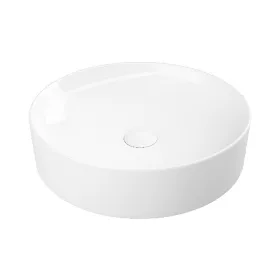   Sanovit LUCENTE - PULTRA ültethető - Top Counter - porcelán mosdó - O - Ø 43 cm