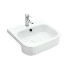   Sanovit - 3057 collections - PULTRA ültethető - Top Counter - porcelán mosdó -  - 55 x 50,5 cm