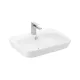 Sanovit - 3065 collections - PULTRA ültethető - Top Counter - porcelán mosdó -  - 65 x 45 cm