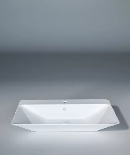 Sanovit TEODORA - PULTRA ültethető - Top Counter - porcelán mosdó -  - 65 x 46 cm