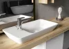 Sanovit - PULTRA ültethető - Top Counter- porcelán mosdó - bal vagy jobb csaplyukas -  - 70 x 35 cm