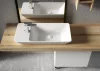 Sanovit - PULTRA ültethető - Top Counter- porcelán mosdó - bal vagy jobb csaplyukas -  - 70 x 35 cm