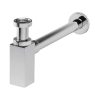 VivaStyle QUADRO LUX mosdószifon - króm - szögletes - fém - leeresztő nélkül - Ø 5/4" - Ø 32 mm