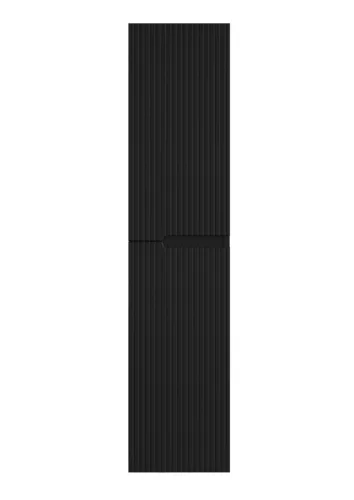 Piramida BETA fali fürdőszoba - állószekrény - PINO FEKETE - 35 x 150 x 30 cm