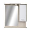 TMP ZX - SONOMA - Tükrös fürdőszobai szekrény LED világítással - 55 x 80 cm