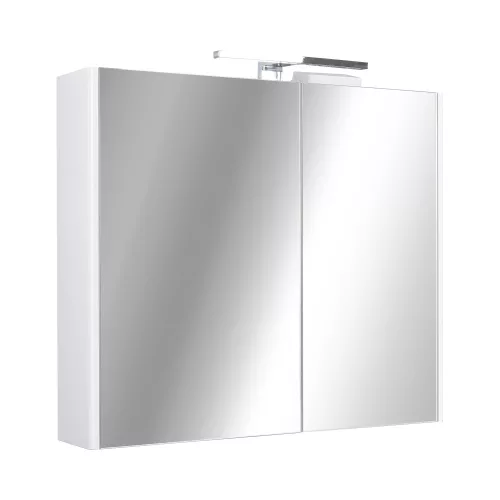 TMP SHARP Tükrös fürdőszobai szekrény LED világítással - 75 cm
