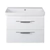 TMP LUX 80 fali fürdőszobabútor - Sanovit LUXURY - 11080 mosdóval - 80,5 x 46 cm