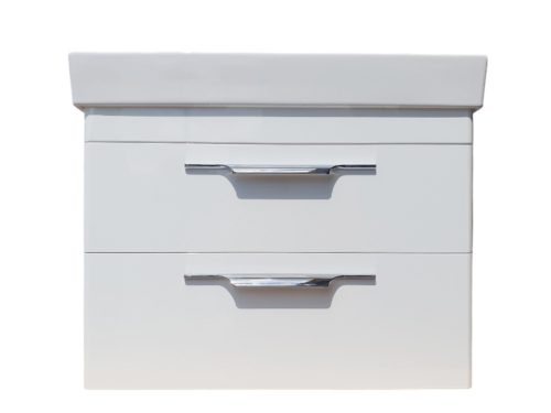 TMP LUX 100 fali fürdőszobabútor - CeraStyle SHARP 37600 mosdóval - DUPLA csaplyukkal - 100 x 48 cm