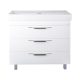 TMP TRIO 100D álló fürdőszobabútor - CeraStyle SHARP - 37600 DUPLA csaplyukas mosdóval - 100 x 48 cm