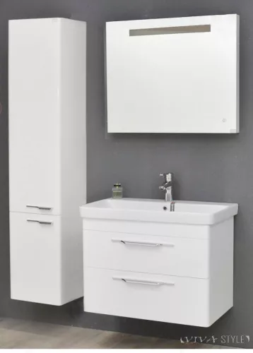TMP LUX Touch fürdőszobai tükör - LED világítással - érintő kapcsolóval - 120 x 70 cm