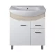 TMP ZX 65 - SONOMA - álló fürdőszobabútor - Sanovit ZENON - 6065 porcelán mosdóval - 65 x 47 cm