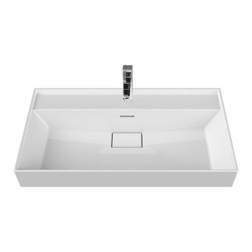 TMP TRIO 80 álló fürdőszobabútor - CeraStyle SHARP - 37300 mosdóval - 80 x 48 cm