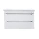 TMP SHARP 100 fali függesztett fürdőszobabútor 100 cm Sanovit Soft 13100 porcelán mosdókagylóval