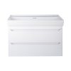 TMP SHARP 100 fali fürdőszobabútor - CeraStyle SHARP - 37600 DUPLA csaplyukas mosdóval - 100 x 48 cm