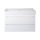TMP SHARP 100 fali fürdőszobabútor - CeraStyle SHARP - 37600 DUPLA csaplyukas mosdóval - 100 x 48 cm