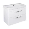 TMP LUX 60 fali fürdőszobabútor - Sanovit LUXURY - 11060 mosdóval - 60,5 x 46 cm