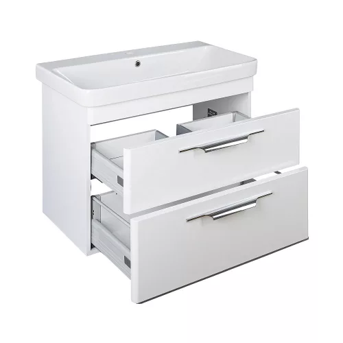 TMP LUX 60 fali fürdőszobabútor - Sanovit LUXURY - 11060 mosdóval - 60,5 x 46 cm