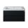 TMP SHARP 105 - FEKETE - fali fürdőszobabútor- Sanovit LUXURY 11105 mosdóval - 105 x 46 cm