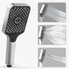 Caldo Freddo Blackspirit zuhanyszett - 3 funkciós zuhanyfejjel - GUNMETAL - fegyverszürke