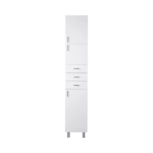 Viva STYLE fürdőszobai ÁLLÓSZEKRÉNY 192 magas POLCOS - JOBBOS - 35 x 33 x 192 cm