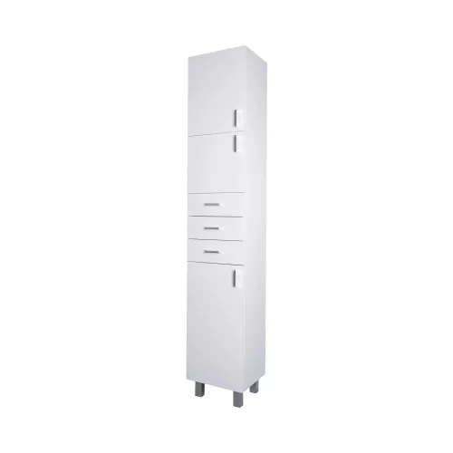 Viva STYLE fürdőszobai ÁLLÓSZEKRÉNY 192 magas POLCOS - BALOS - 35 x 28 x 192 cm