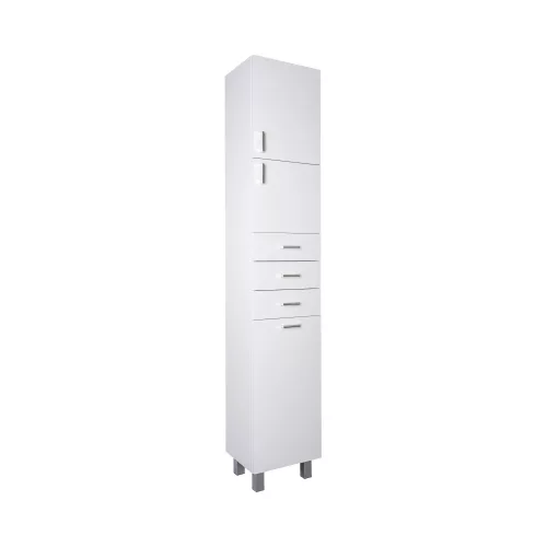 Viva STYLE fürdőszobai ÁLLÓSZEKRÉNY 192 magas szennyestartós - JOBBOS - 35 x 33 x 192 cm