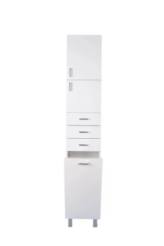 Viva STYLE fürdőszobai ÁLLÓSZEKRÉNY 192 magas szennyestartós - JOBBOS - 35 x 33 x 192 cm