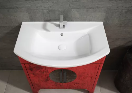 Sanovit ZENON - porcelán mosdókagyló - 86 x 50 cm