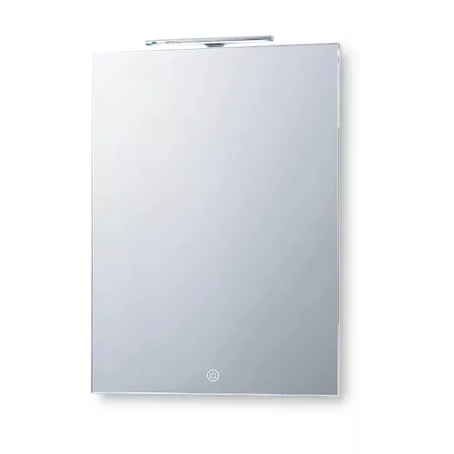 PIRAMIDA PERLA 60 G Tükrös fürdőszobai szekrény LED világítással - 60 x 80 x 4 cm