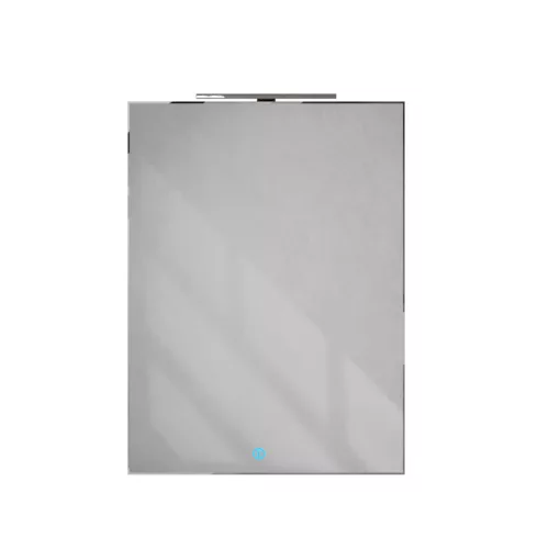 PIRAMIDA PERLA 60 G Tükrös fürdőszobai szekrény LED világítással - 60 x 80 x 4 cm