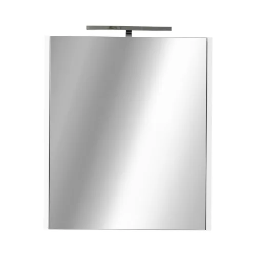 Piramida AKVA 60 H Tükrös fürdőszobai szekrény -1 ajtós kivitel - LED világítással - 60 x 69 x 13 cm