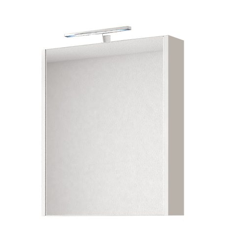 PIRAMIDA AKVA Tükrös fürdőszobai szekrény led világítással - 60 cm