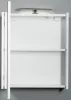 Piramida AKVA 60 H Tükrös fürdőszobai szekrény -1 ajtós kivitel - LED világítással - 60 x 69 x 13 cm