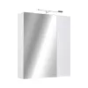 Piramida AKVA 60 R Tükrös fürdőszobai szekrény -2 ajtós kivitel - LED világítással - 60 x 69 x 13 cm