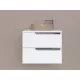 Piramida EURIDIKA fali fürdőszobabútor - mosdópult mosdó nélkül -2 fiókos - 65 x 48 x 53 cm