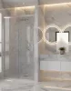Viva AQUA Max KAYRA Zuhany tolóajtó - 6 mm víztiszta vízlepergető üveg - 140 x 200 cm