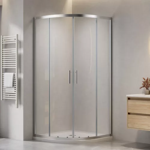 Viva AQUA Max Zuhanykabin ÍVES - 6 mm víztiszta vízlepergető üveg - 80 x 80 x 190 cm