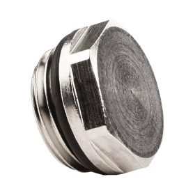 Radiátor végdugó 1/2" - KRÓM