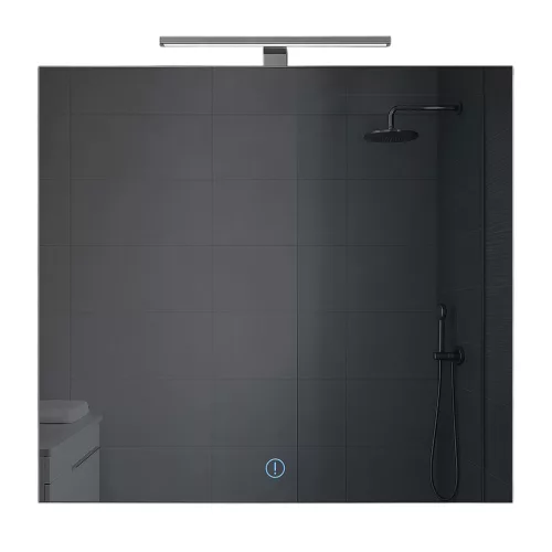 Piramida PERLA 75 G fürdőszobai tükör LED világítással - érintőkapcsolóval - 75 x 60 x 4 cm