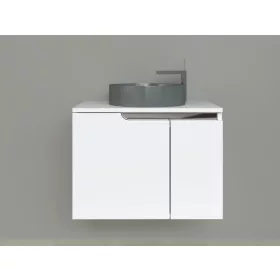   Piramida EURIDIKA fali fürdőszobabútor - mosdópult mosdó nélkül -2 ajtós - 74 x 48 x 53 cm