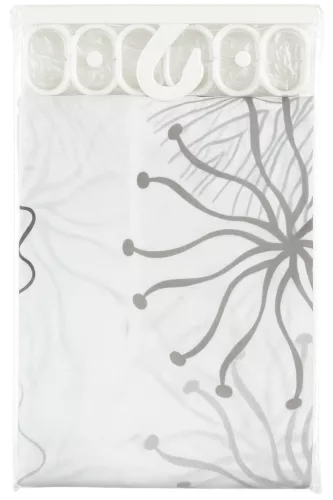 Zuhanyfüggöny - STAR - Impregnált textil - 180 x 200 cm