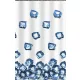 Zuhanyfüggöny - ICE CUBE - Impregnált textil - 180 x 200 cm