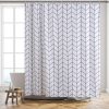 Zuhanyfüggöny - SQUARE - Impregnált textil - 180 x 200 cm