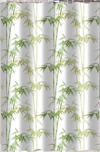 Zuhanyfüggöny - BAMBOO - Impregnált textil - 180 x 200 cm