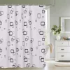 Zuhanyfüggöny - NEW GEOMETRY - Impregnált textil - 180 x 200 cm