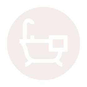   Zuhanyfüggöny-tartó rúd - sarokba L alakú - fehér - 90 x 90 cm