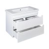 TMP SHARP 80 fali fürdőszobabútor - Sanovit SOFT - 13080 mosdóval - 80 x 45,5 cm