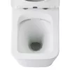 Eros ES QUADRO monoblokk WC - perem nélküli - WC ülőkével komplett