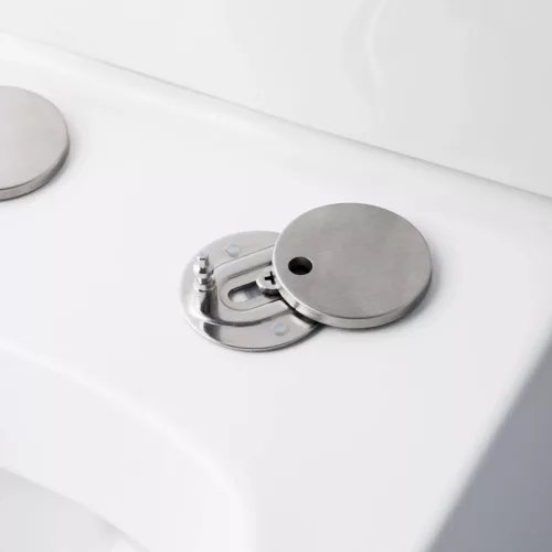 Eros ES QUADRO monoblokk WC - perem nélküli - WC ülőkével komplett